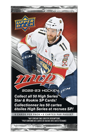 2022 UPPER DECK MVP HOCKEY BLASTER PACK