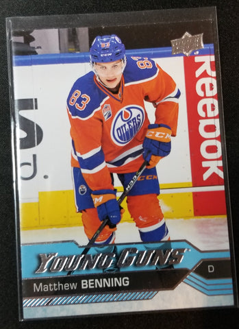 2016 UPPER DECK UPDATE - YOUNG GUNS - M. BENNING - #522 - RC