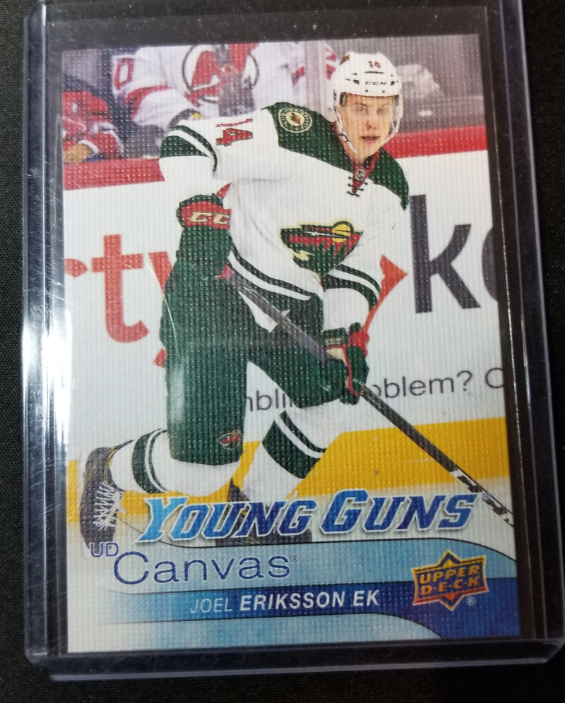 2016 UPPER DECK SERIES TWO - UD CANVAS - YOUNG GUNS - J. ERIKSSON -