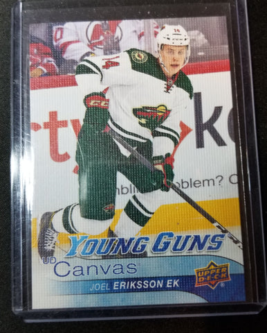 2016 UPPER DECK SERIES TWO - UD CANVAS - YOUNG GUNS - J. ERIKSSON EK - #C217 - RC