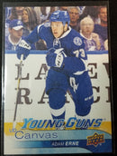 2016 UPPER DECK SERIES TWO - UD CANVAS - YOUNG GUNS - A. ERNE -