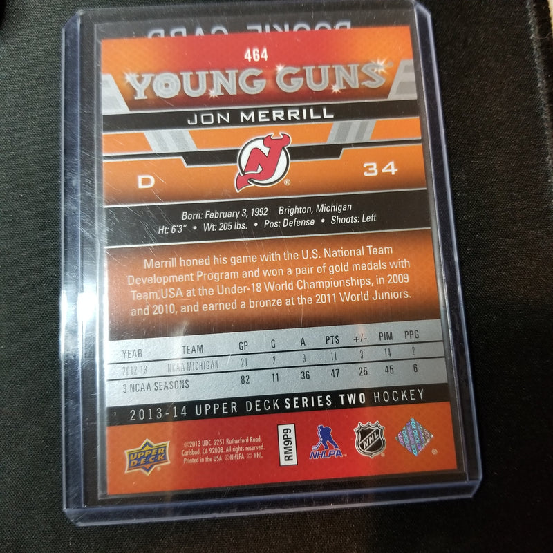 2013 UPPER DECK SERIES TWO - YOUNG GUNS - J. MERRILL -
