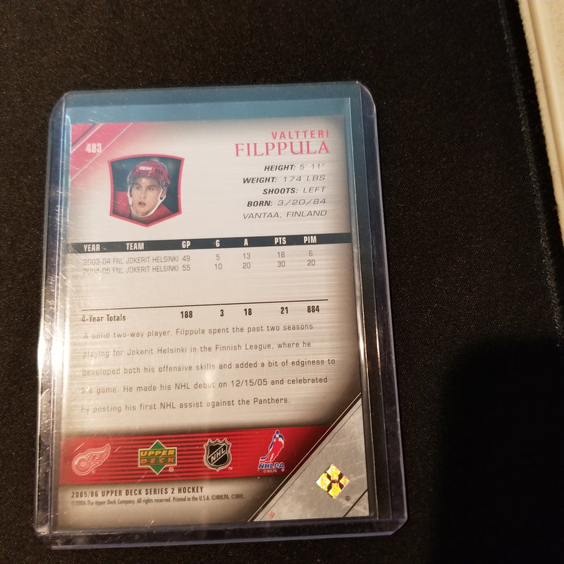 2005 UPPER DECK SERIES TWO - YOUNG GUNS - V. FILPPULA -