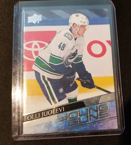 2020 UPPER DECK SERIES ONE - YOUNG GUNS - O. JUOLEVI - #222 - RC