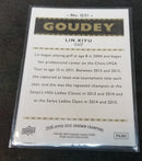 2018 UPPER DECK GOODWIN CHAMPIONS - GOUDEY - L. XIYU -