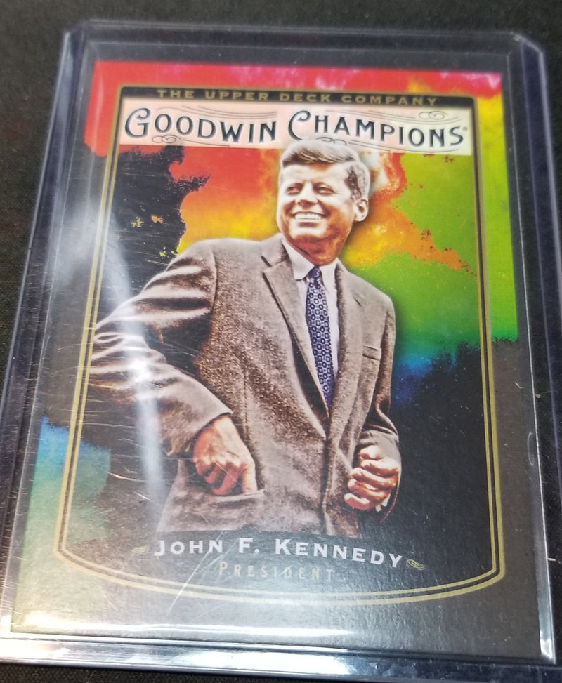 2019 UPPER DECK GOODWIN CHAMPIONS - J. F. KENNEDY -