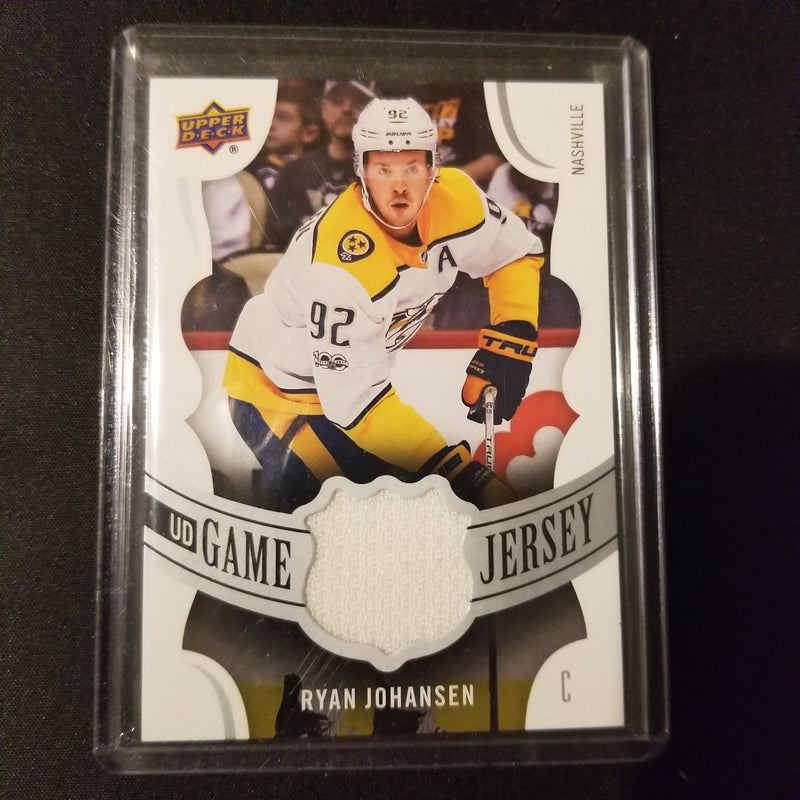2018 UPPER DECK SERIES ONE - UD GAME JERSEY - SELECT YOUR PLAYER