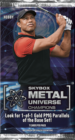 2023 UPPER DECK SKYBOX METAL UNIVERSE CHAMPIONS HOBBY PACK