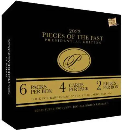 2023 SP PIECES OF THE PAST PRESIDENTIAL EDITION HOBBY BOX