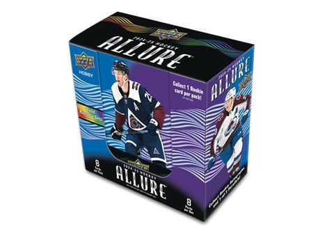 2024 UPPER DECK ALLURE HOCKEY HOBBY BOX