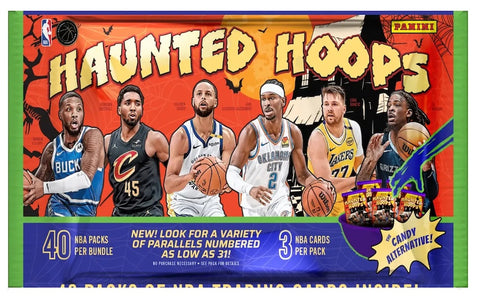 2024 PANINI HAUNTED HOOPS PACK BUNDLE