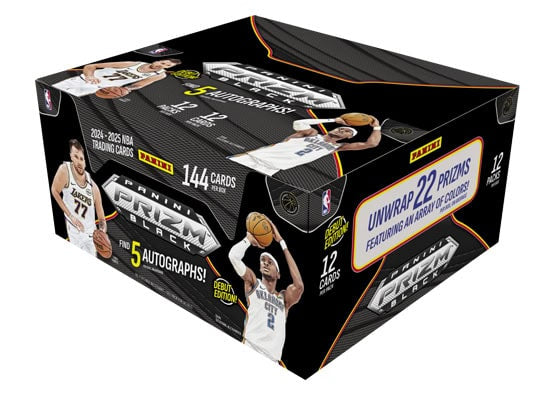 2024 PANINI PRIZM BLACK BASKETBALL HOBBY BOX
