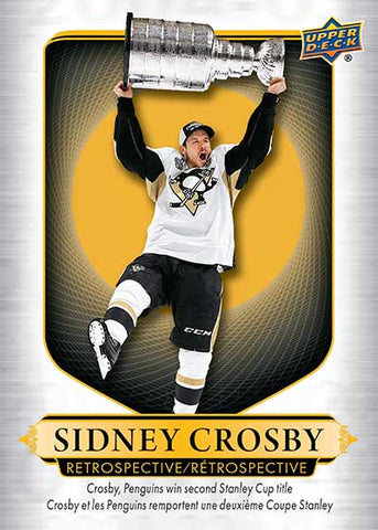 2024 UPPER DECK TIM HORTONS - SIDNEY CROSBY RETROSPECTIVE - SINGLES - #SC1-SC9 - YOU PICK FROM LIST