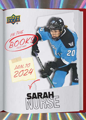 2024 UPPER DECK TIM HORTONS RETROSPECTIVE ROOKIES - IN THE BOOKS - SINGLES - #ITB1-ITB15 - YOU PICK FROM LIST