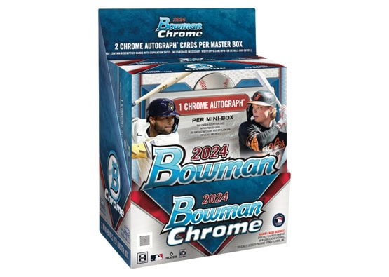 2024 TOPPS BOWMAN CHROME BASEBALL HOBBY BOX