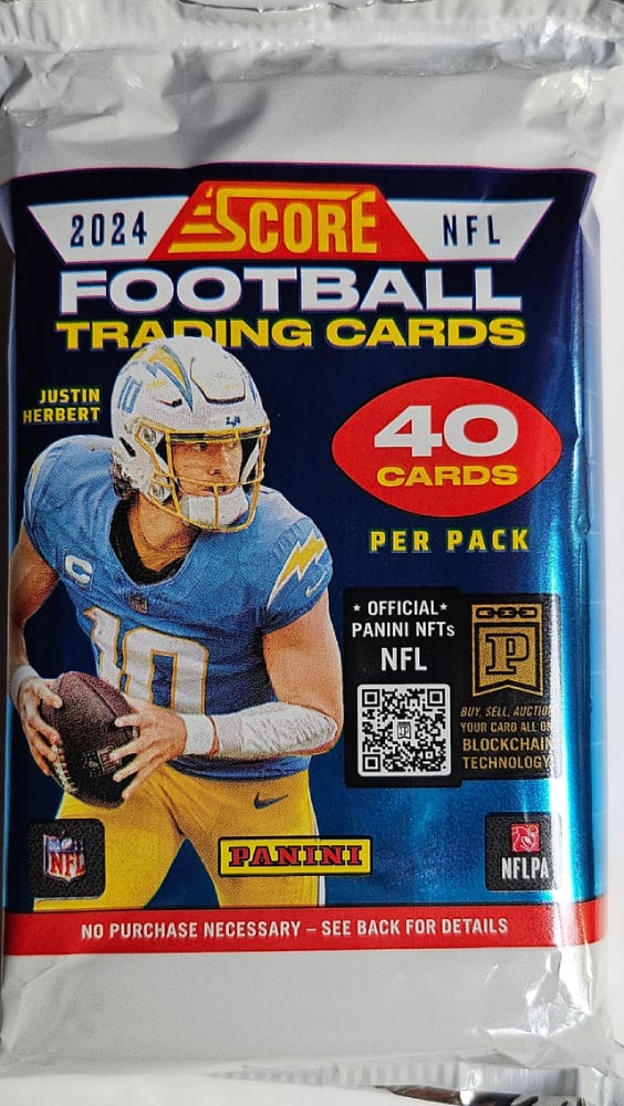 2024 PANINI SCORE FOOTBALL HOBBY PACK