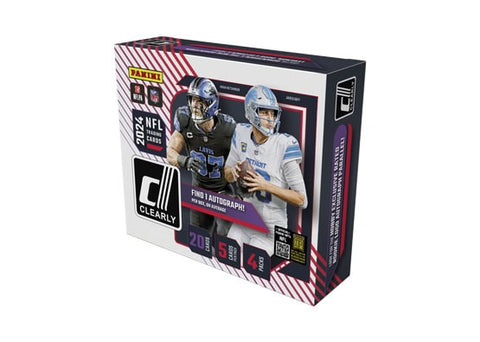 2024 PANINI DONRUSS CLEARLY FOOTBALL HOBBY BOX