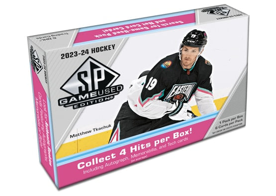 2023 UPPER DECK SP GAME USED HOCKEY HOBBY BOX