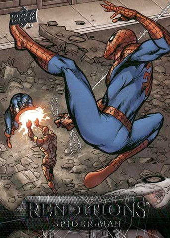 2024 UPPER DECK MARVEL RENDITIONS SPIDER-MAN - BASE - SINGLES - #1-90 - YOU PICK FROM LIST