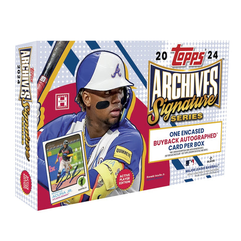 2024 TOPPS ARCHIVES SIGNATURE SERIES ACTIVE PLAYER BASEBALL HOBBY BOX