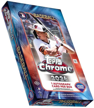 2024 TOPPS CHROME UPDATE BASEBALL HOBBY BOX