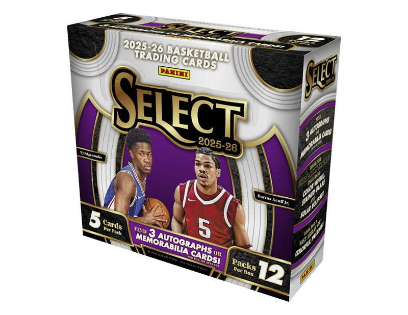 2025 PANINI SELECT BASKETBALL HOBBY BOX
