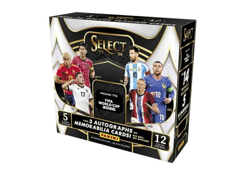 2025 PANINI SELECT ROAD TO WORLD CUP SOCCER HOBBY BOX
