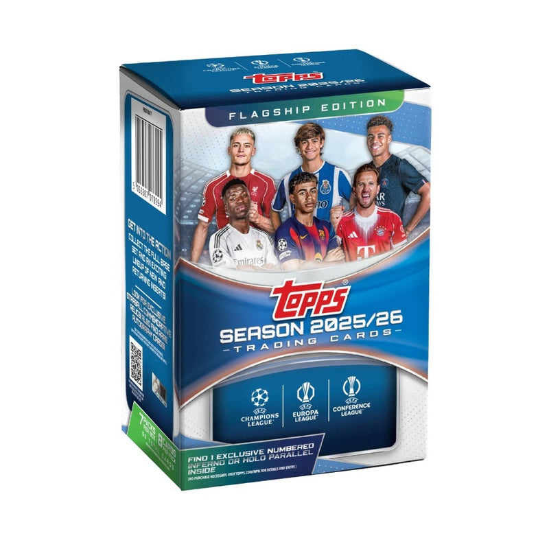 2025 TOPPS UEFA COMPETITIONS SOCCER BLASTER BOX