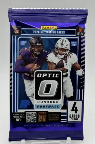 2025 PANINI DONRUSS OPTIC FOOTBALL RETAIL PACK