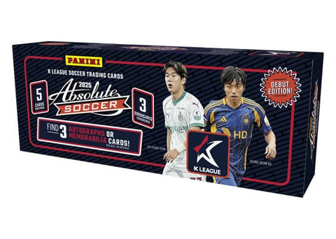 2025 PANINI ABSOLUTE K LEAGUE SOCCER HOBBY BOX