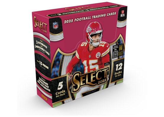 2025 PANINI SELECT FOOTBALL HOBBY BOX