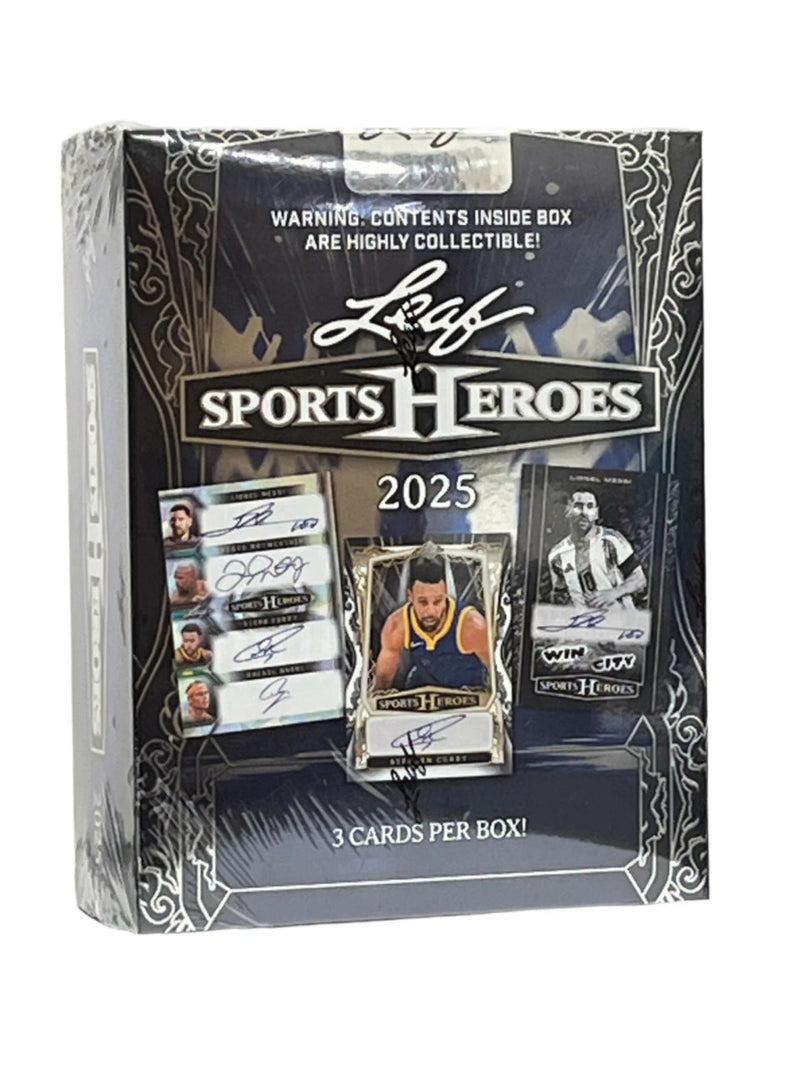 2025 LEAF SPORTS HEROES HOBBY BOX