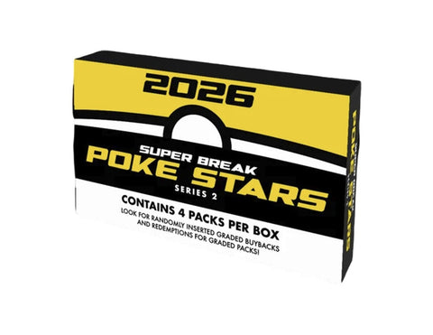 2026 SUPER BREAK POKE STARS SERIES 2 BOX