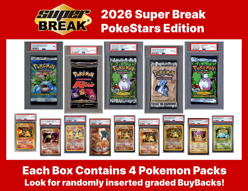 2026 SUPER PRODUCTS POKE STARS BOX
