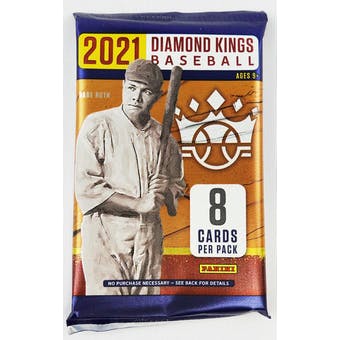2021 PANINI DIAMOND KINGS BASEBALL HOBBY PACK