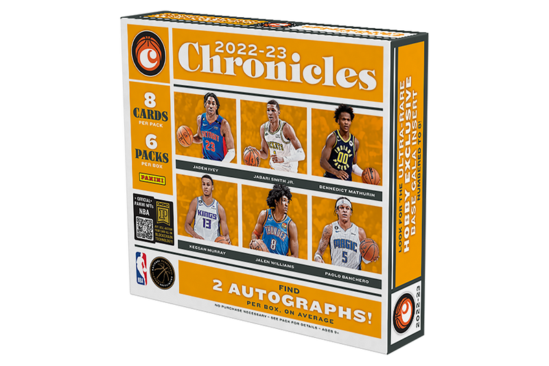 2022 PANINI CHRONICLES BASKETBALL HOBBY BOX