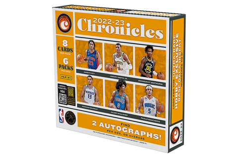 2022 PANINI CHRONICLES BASKETBALL HOBBY BOX