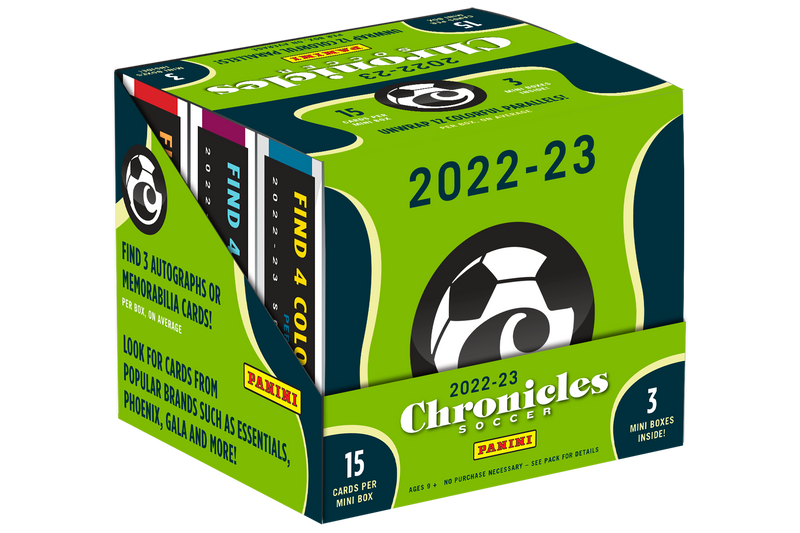 2022 PANINI CHRONICLES SOCCER HOBBY BOX