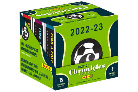 2022 PANINI CHRONICLES SOCCER HOBBY BOX