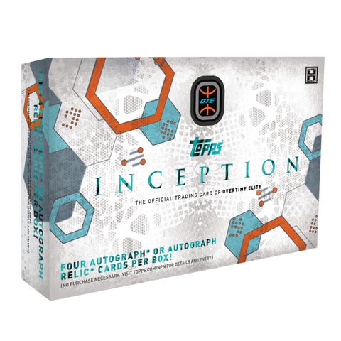 2023 TOPPS OVERTIME ELITE INCEPTION BASKETBALL HOBBY BOX