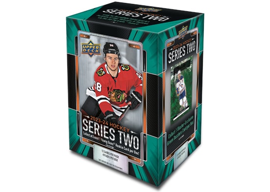 2023 UPPER DECK SERIES TWO HOCKEY BLASTER BOX