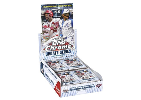 2023 TOPPS CHROME UPDATE BASEBALL HOBBY BOX