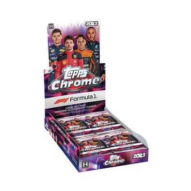 2023 TOPPS CHROME F1 RACING HOBBY BOX