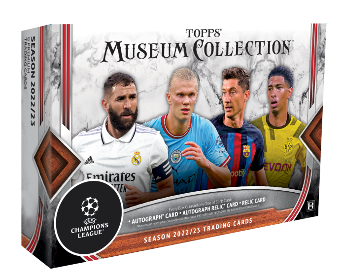 2022 TOPPS MUSEUM COLLECTION UEFA CHAMPIONS LEAGUE SOCCER HOBBY BOX