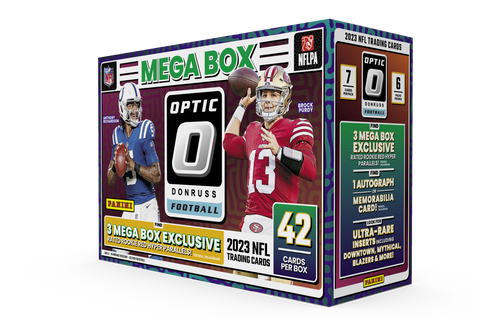 2023 PANINI DONRUSS OPTIC FOOTBALL HOBBY MEGA BOX