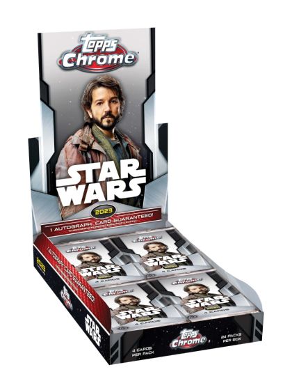 2023 TOPPS CHROME STAR WARS HOBBY BOX