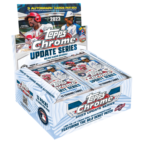 2023 TOPPS CHROME UPDATE BASEBALL JUMBO BOX