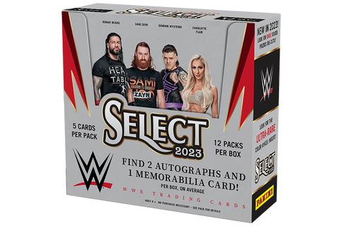 2023 PANINI SELECT WWE HOBBY BOX
