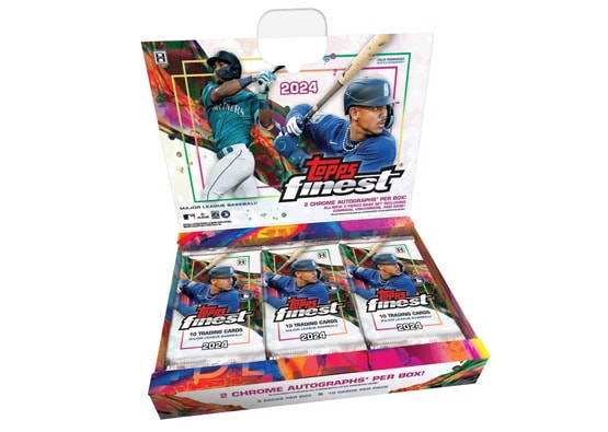 2024 TOPPS FINEST BASEBALL HOBBY BOX