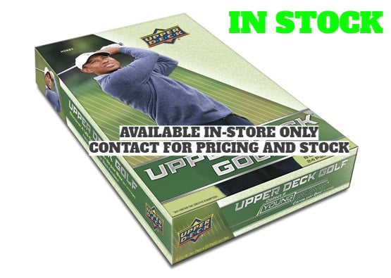 2024 UPPER DECK GOLF HOBBY BOX (ONLY AVAILABLE IN-STORE)